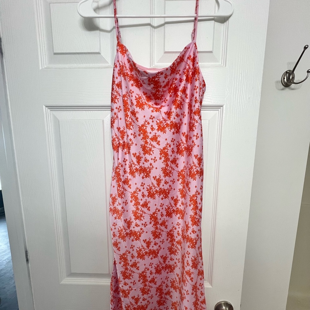 Floral slip dress